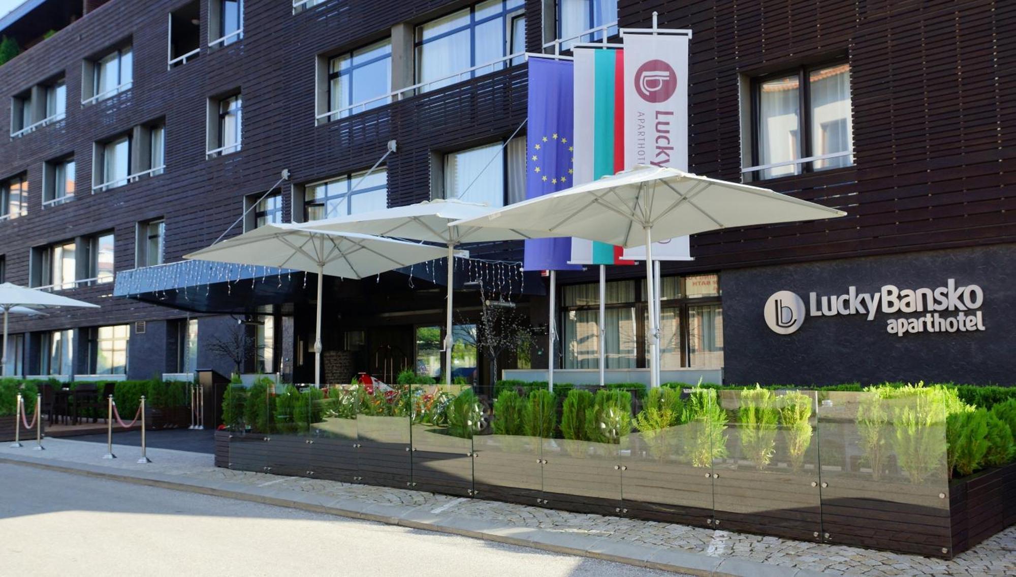 Lucky Bansko Aparthotel Spa & Relax Kültér fotó LuckyBit headquarters in Sofia, Bulgaria
