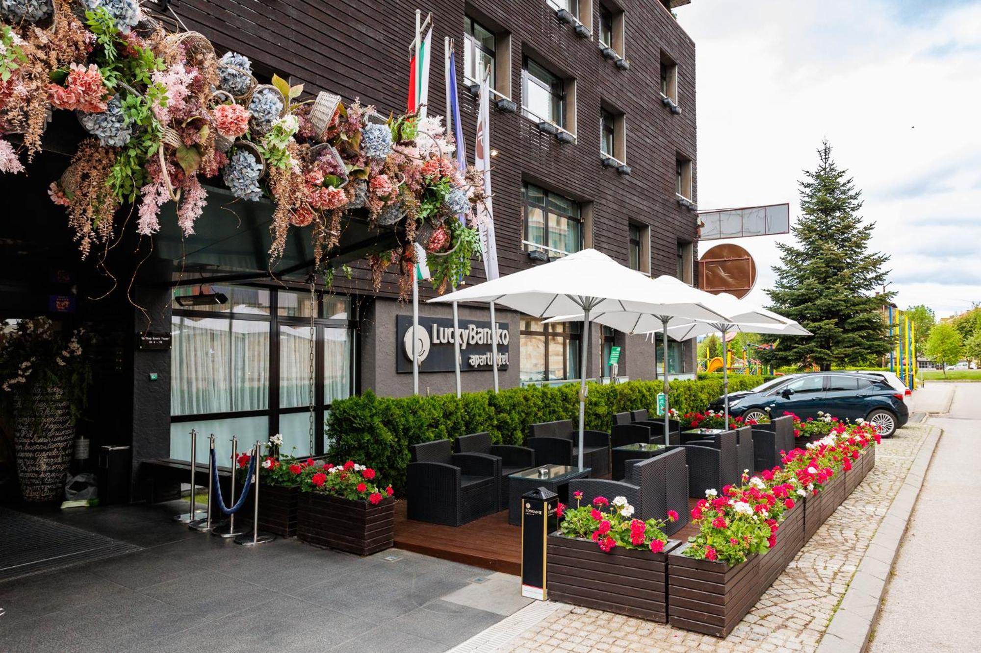 Lucky Bansko Aparthotel Spa & Relax Kültér fotó Le Patio